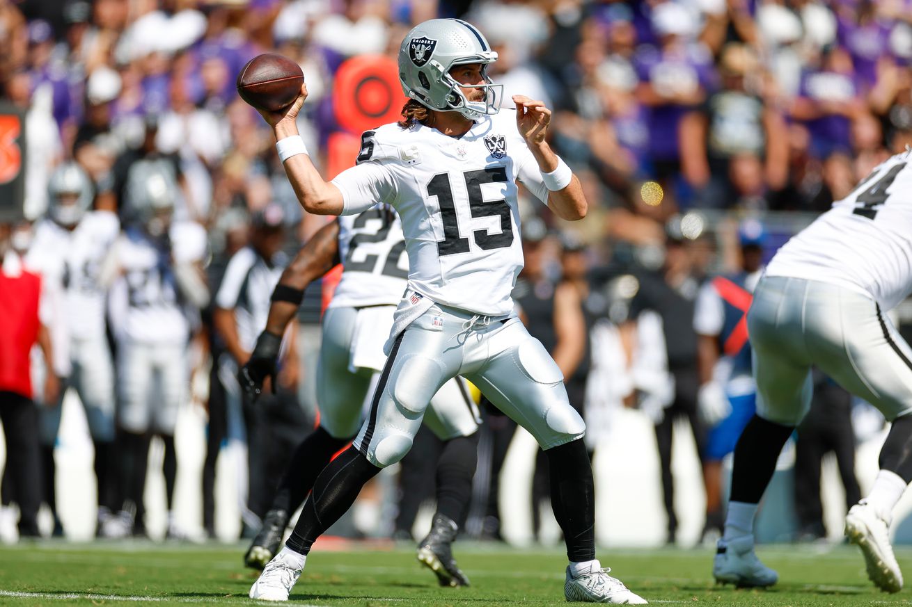 Las Vegas Raiders v Baltimore Ravens