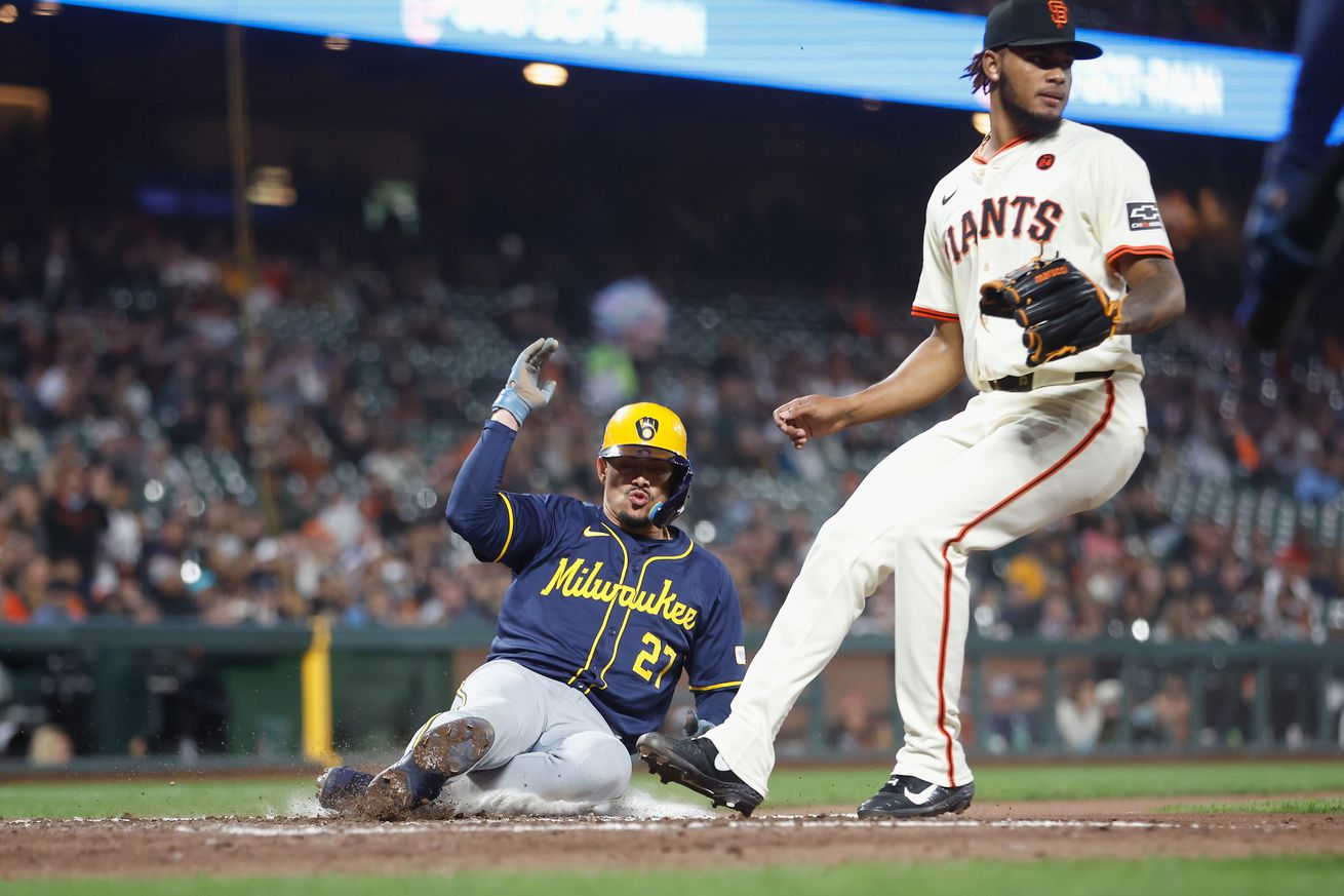 Milwaukee Brewers v San Francisco Giants