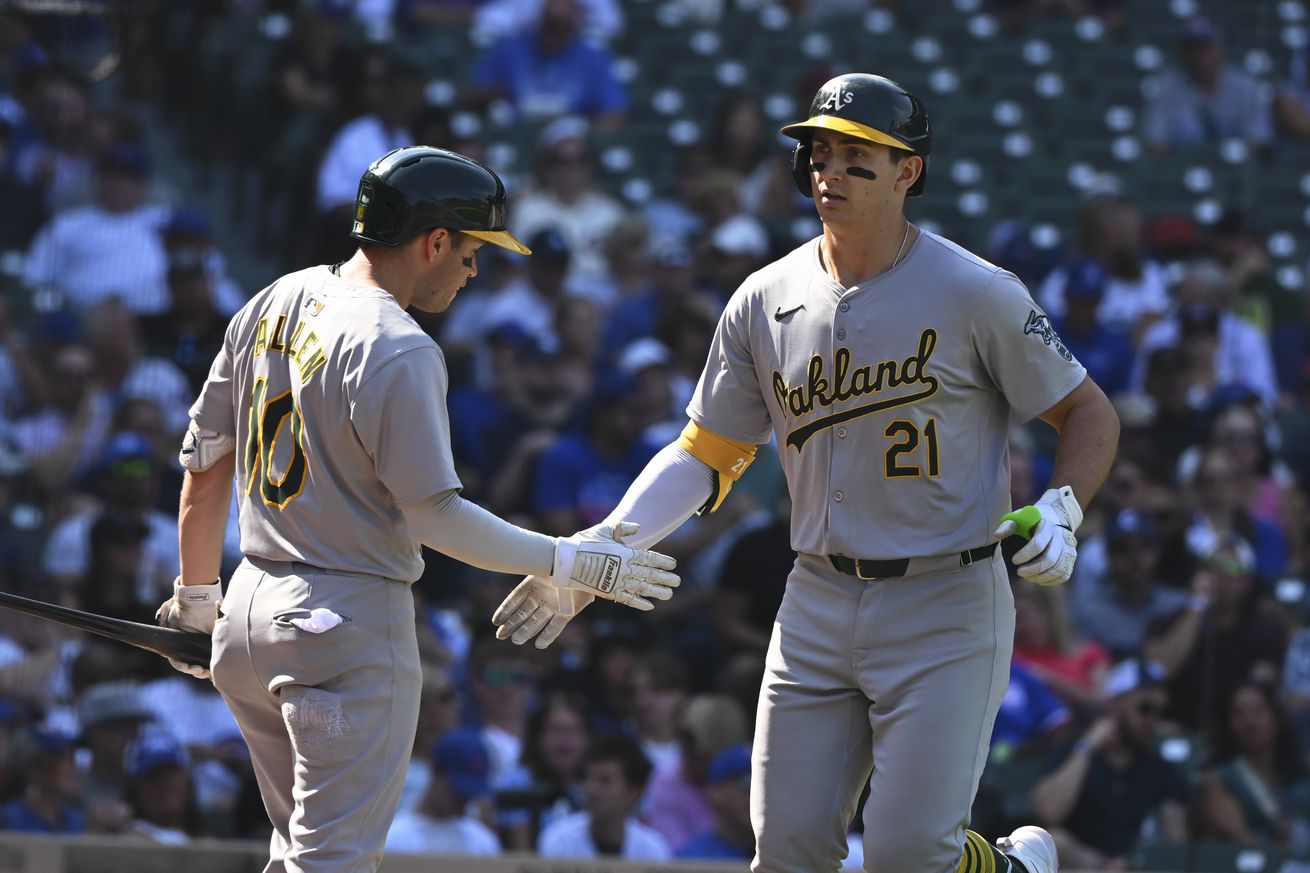 Oakland Athletics v Chicago Cubs