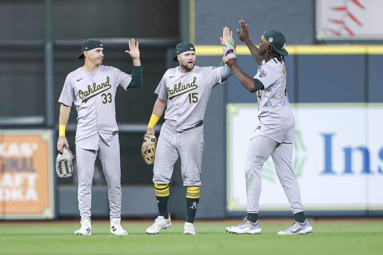 MLB: Oakland Athletics at Houston Astros