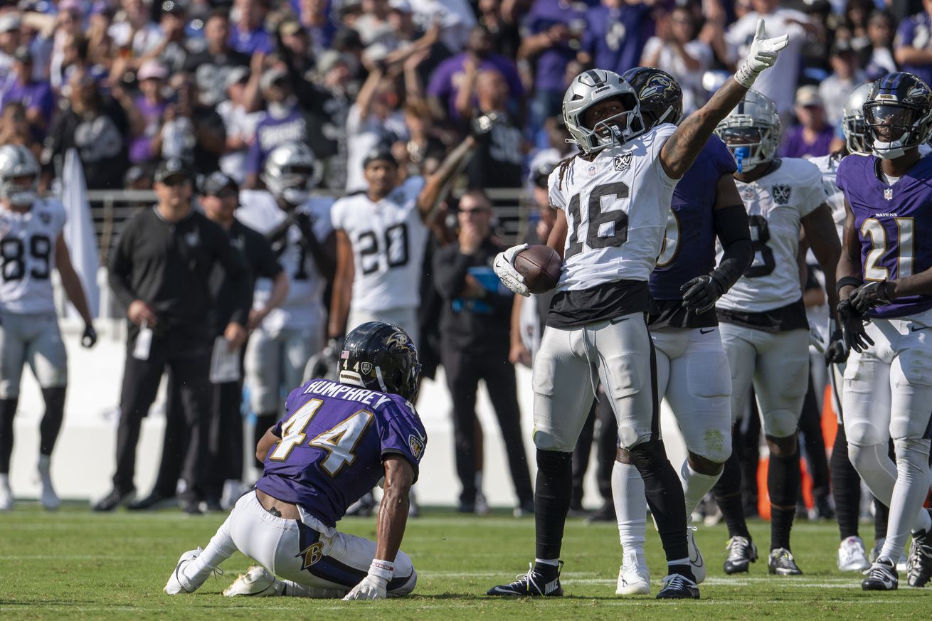 NFL: Las Vegas Raiders at Baltimore Ravens