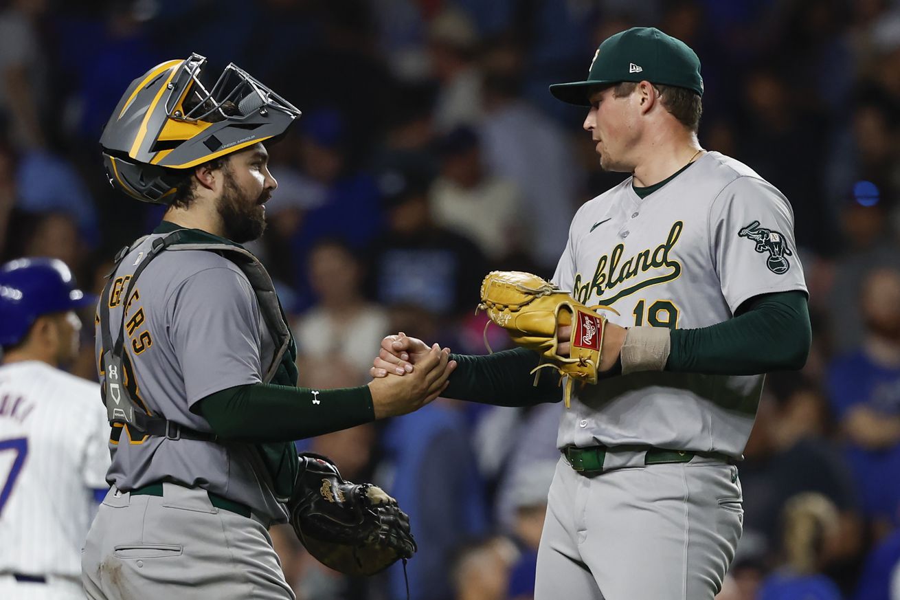 MLB: Oakland Athletics at Chicago Cubs