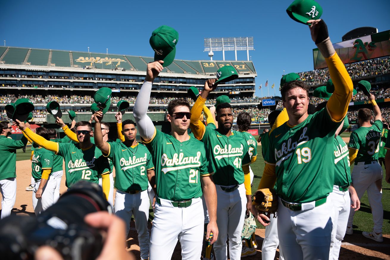 MLB: Texas Rangers at Oakland Athletics