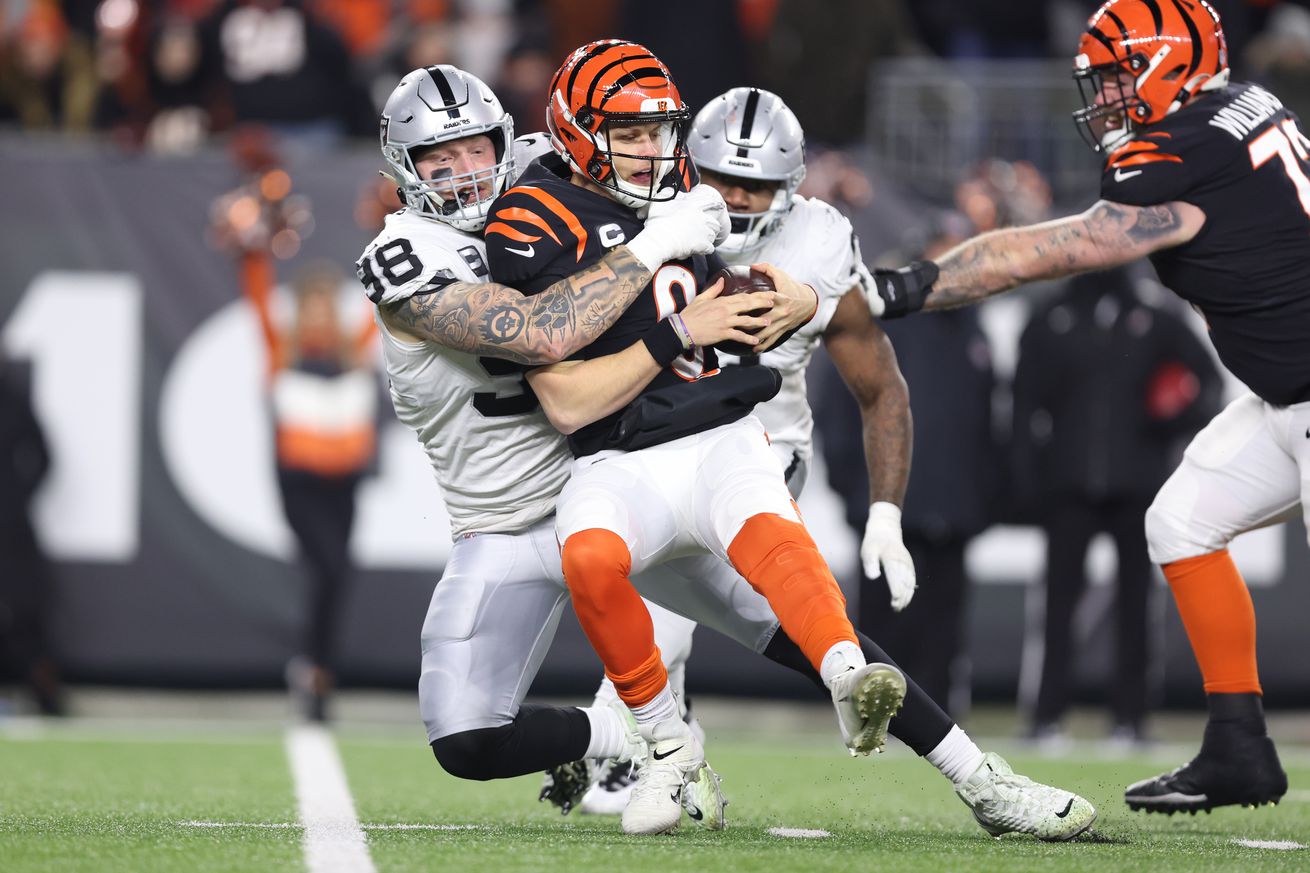 Las Vegas Raiders v Cincinnati Bengals