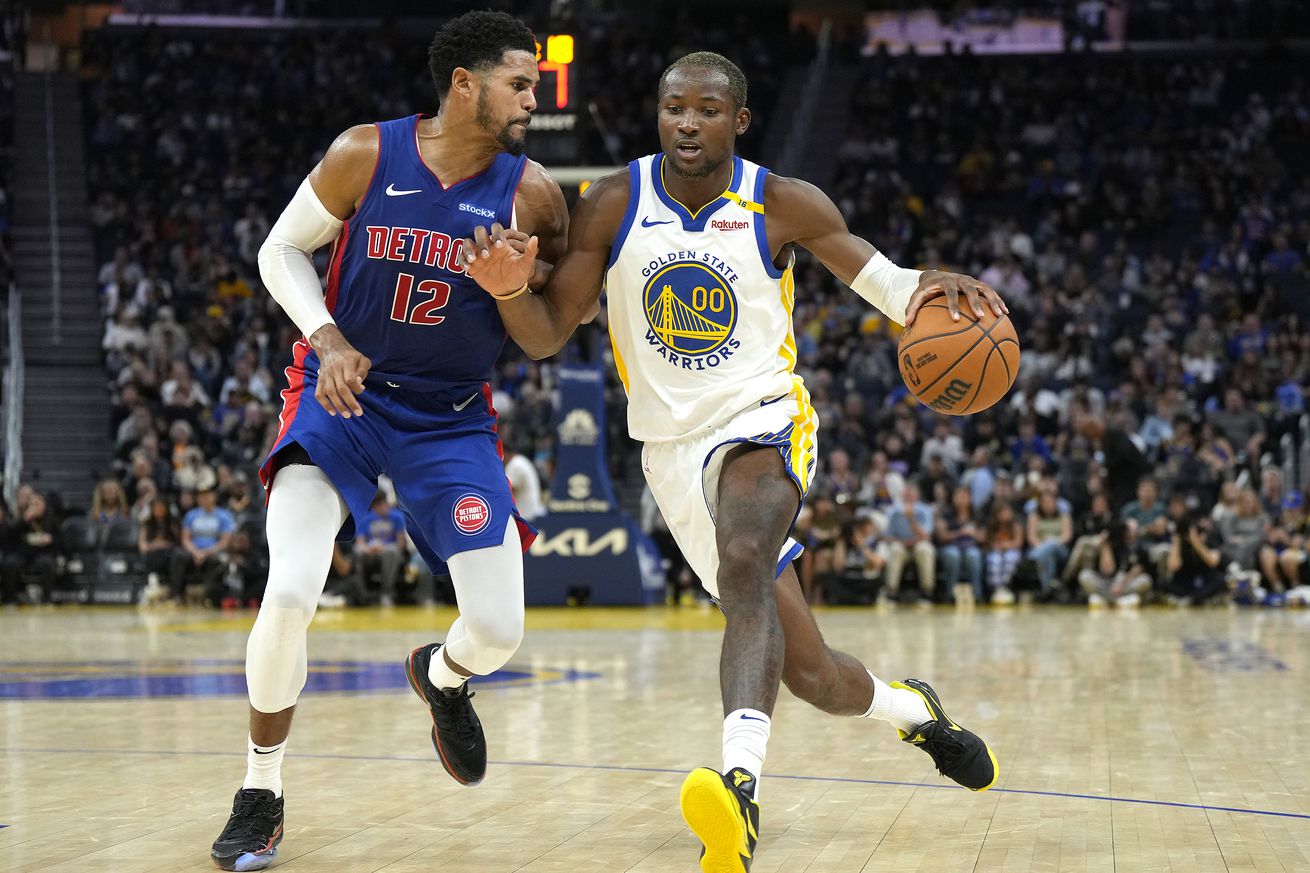 Jonathan Kuminga Detroit Pistons v Golden State Warriors