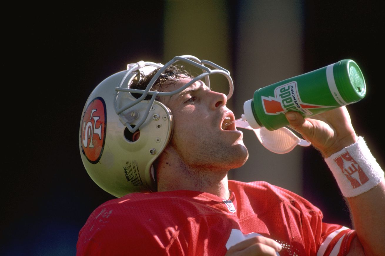 San Francisco 49ers QB Steve Young