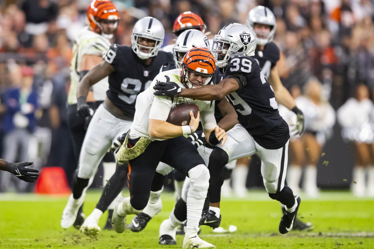 NFL: Cincinnati Bengals at Las Vegas Raiders