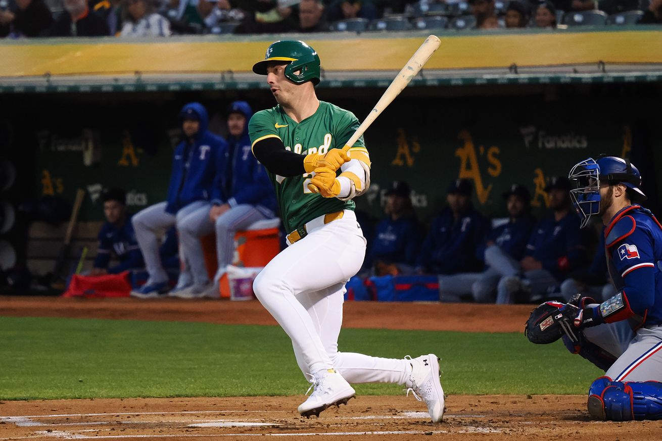 MLB: Texas Rangers at Oakland Athletics