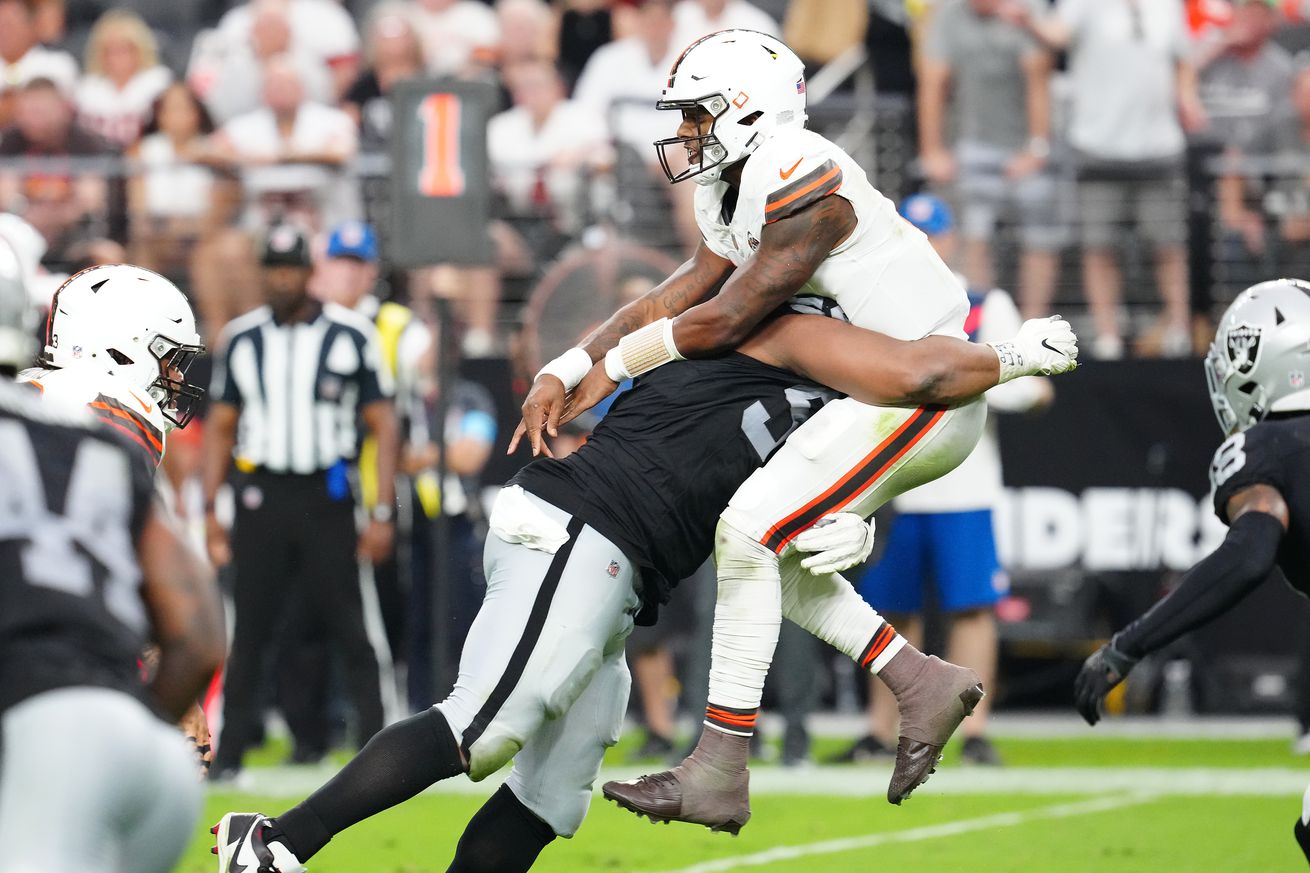 NFL: Cleveland Browns at Las Vegas Raiders