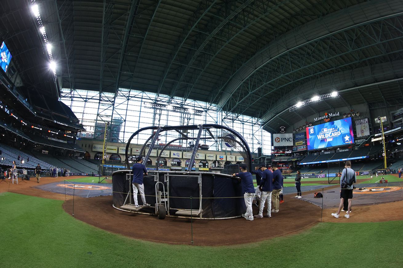 MLB: Playoffs-Detroit Tigers at Houston Astros