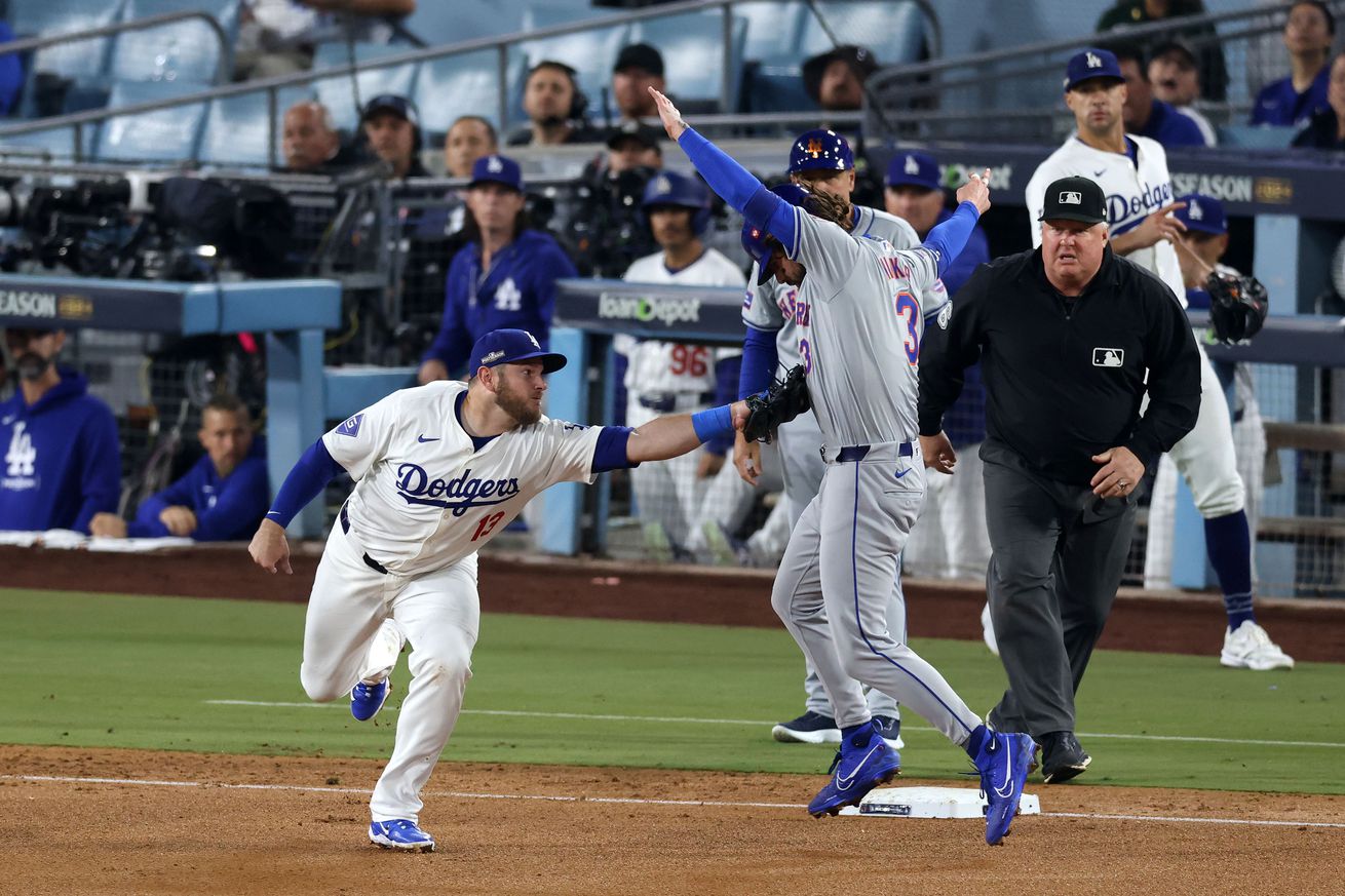 MLB: NLCS-New York Mets at Los Angeles Dodgers