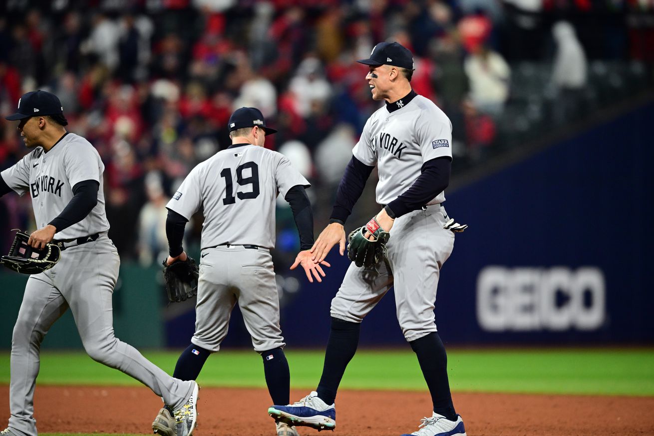 MLB: ALCS-New York Yankees at Cleveland Guardians