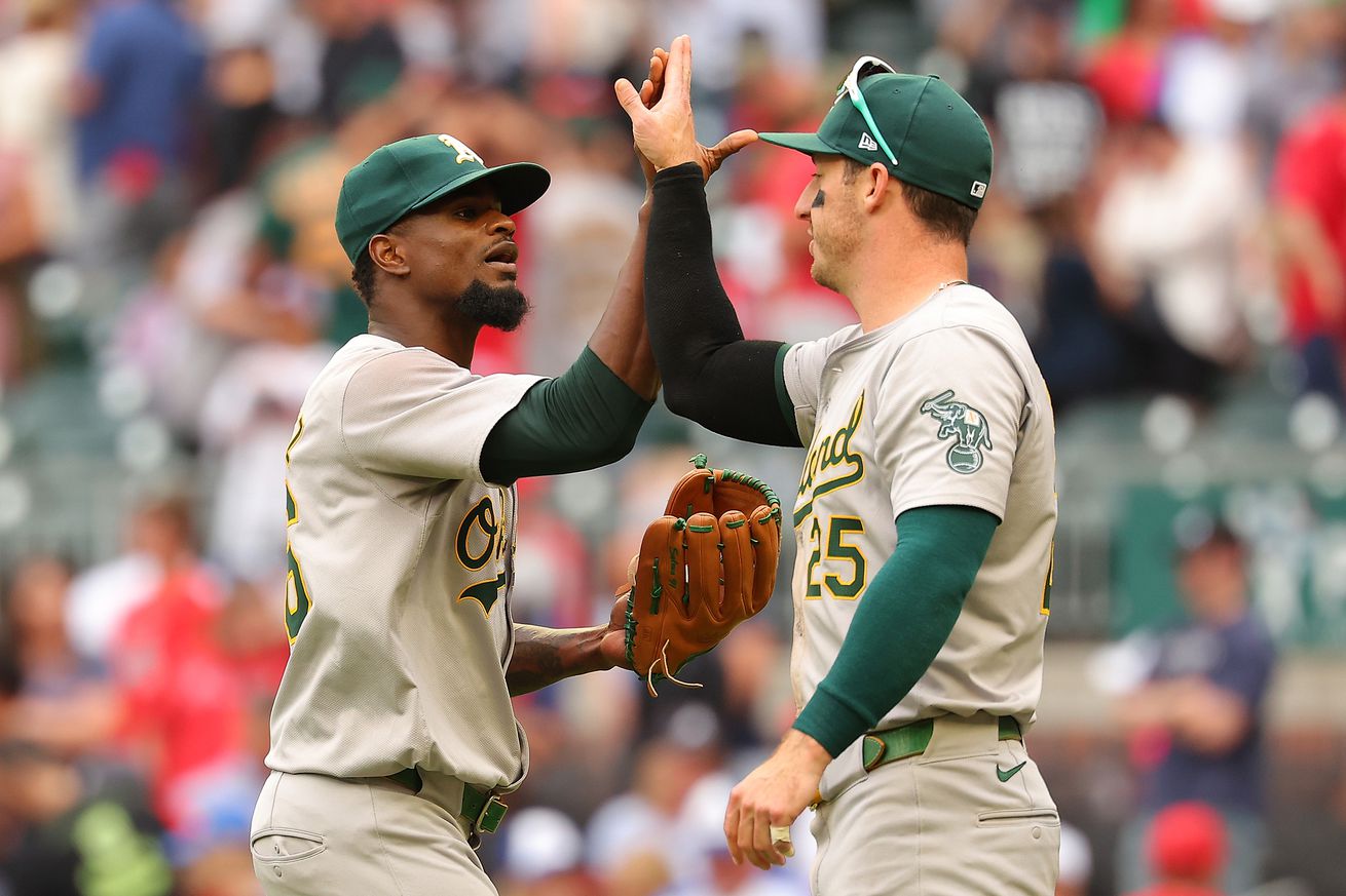 Oakland Athletics v Atlanta Braves