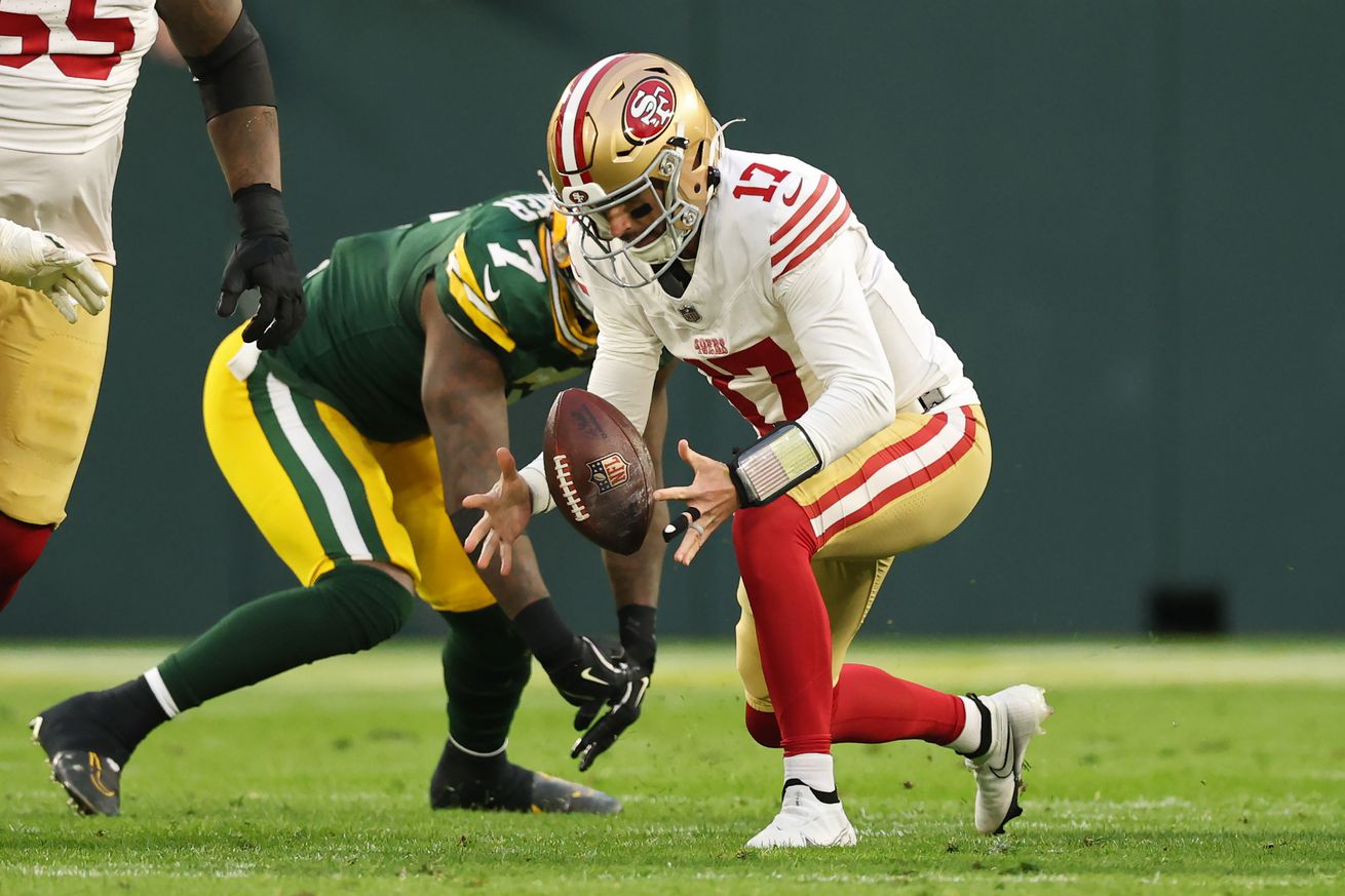 Brandon Allen San Francisco 49ers v Green Bay Packers