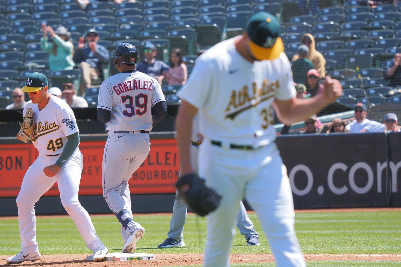 MLB: Cleveland Guardians at Oakland Athletics