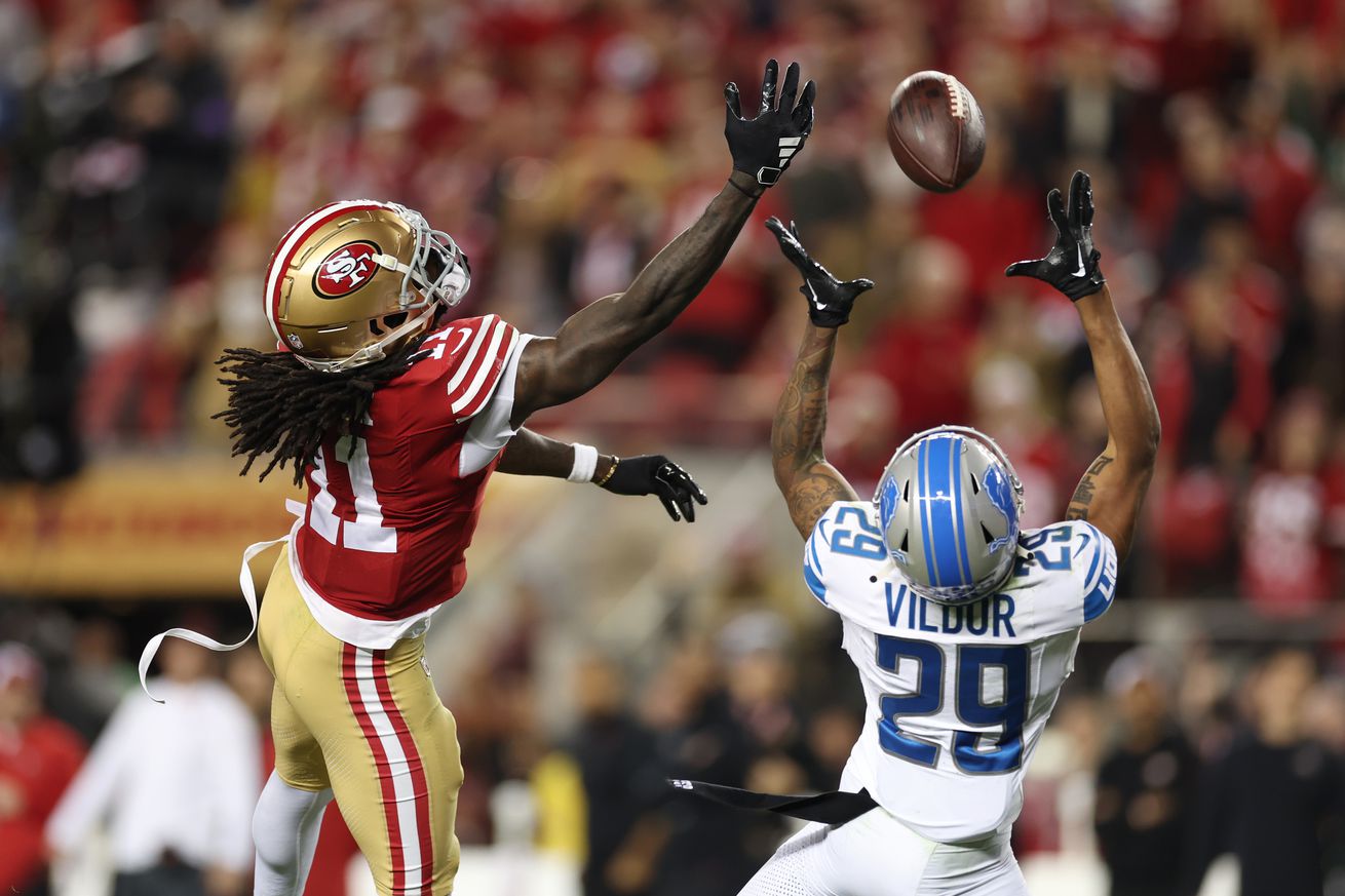 NFC Championship - Detroit Lions v San Francisco 49ers