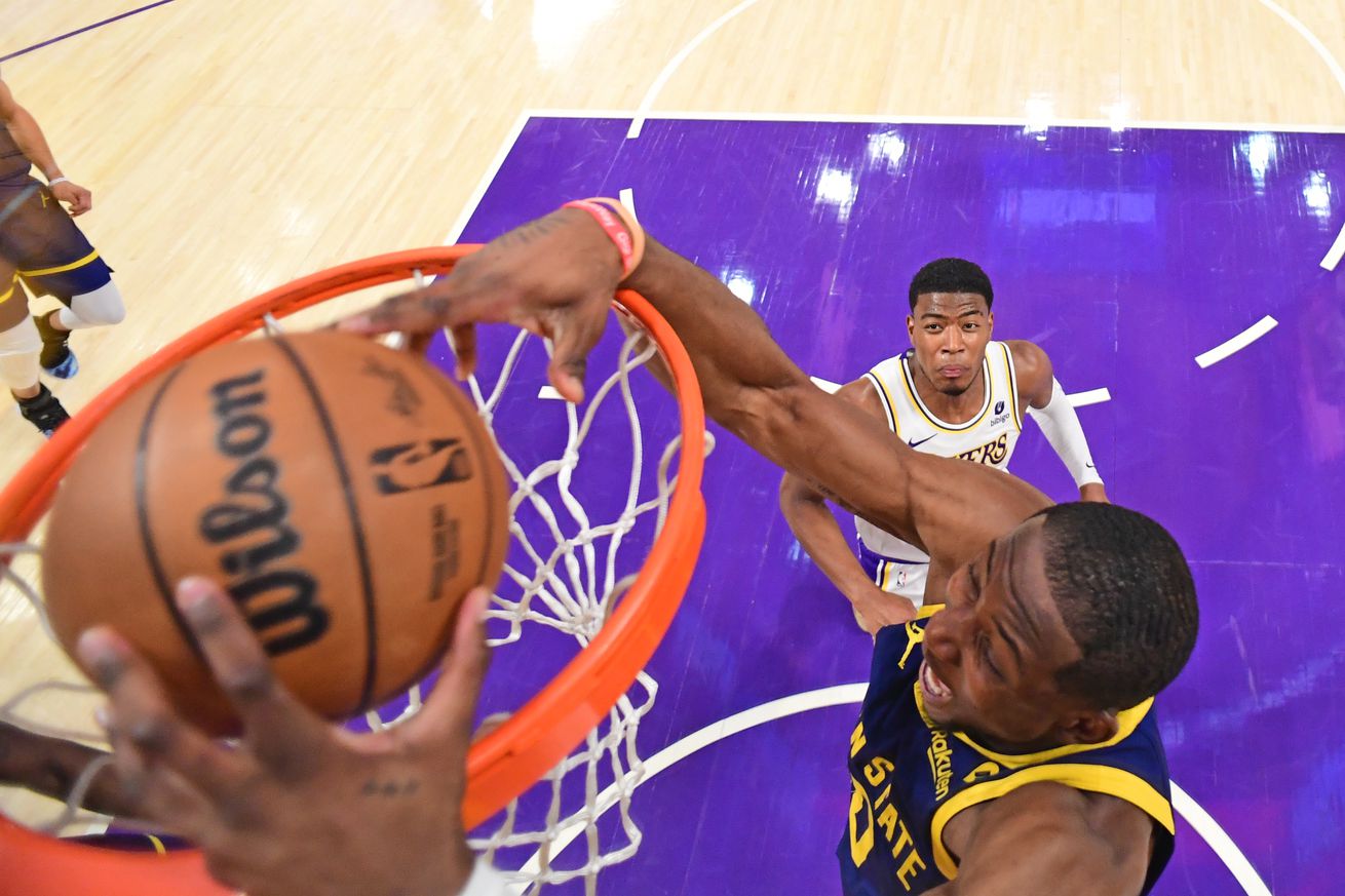 Golden State Warriors v Los Angeles Lakers