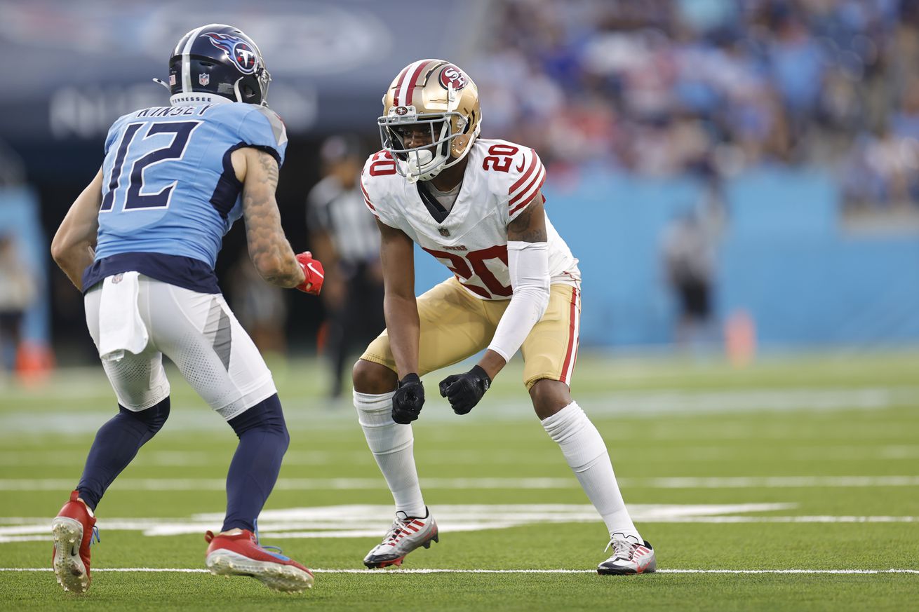 Ambry Thomas San Francisco 49ers v Tennessee Titans