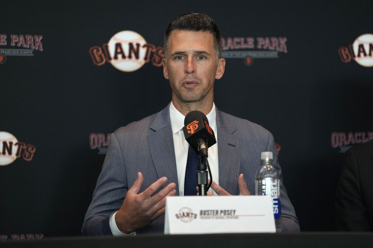 Giants name Buster Posey President of Baseball Operations