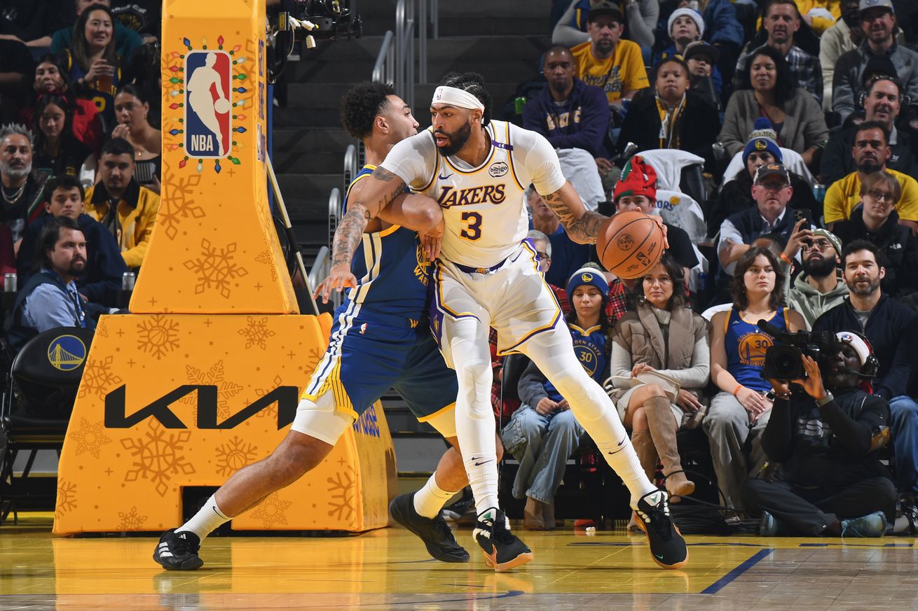 Anthony Davis Los Angeles Lakers v Golden State Warriors