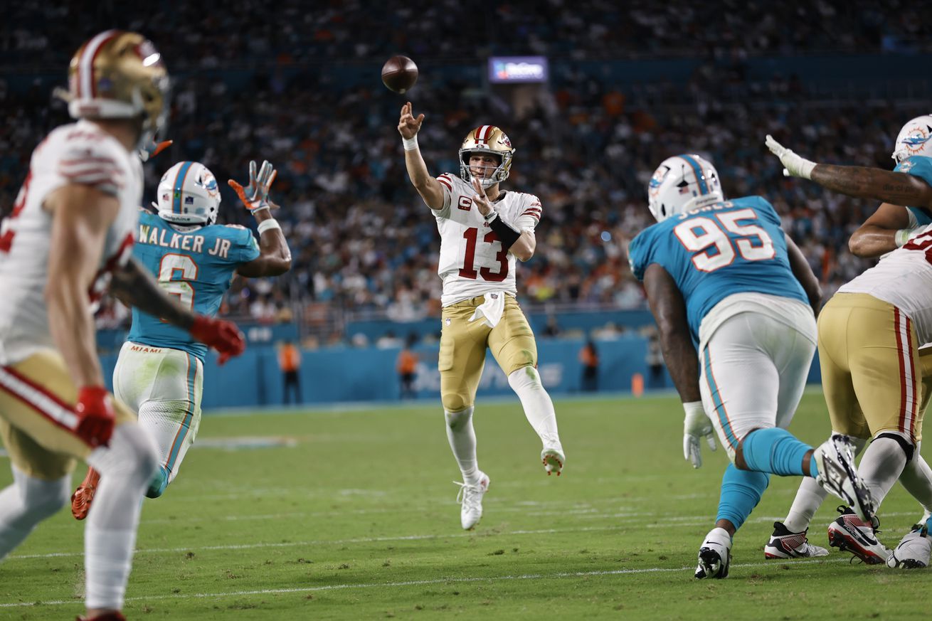 San Francisco 49ers v Miami Dolphins