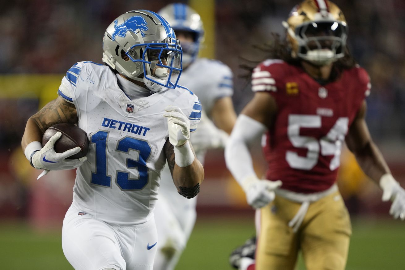 Detroit Lions v San Francisco 49ers