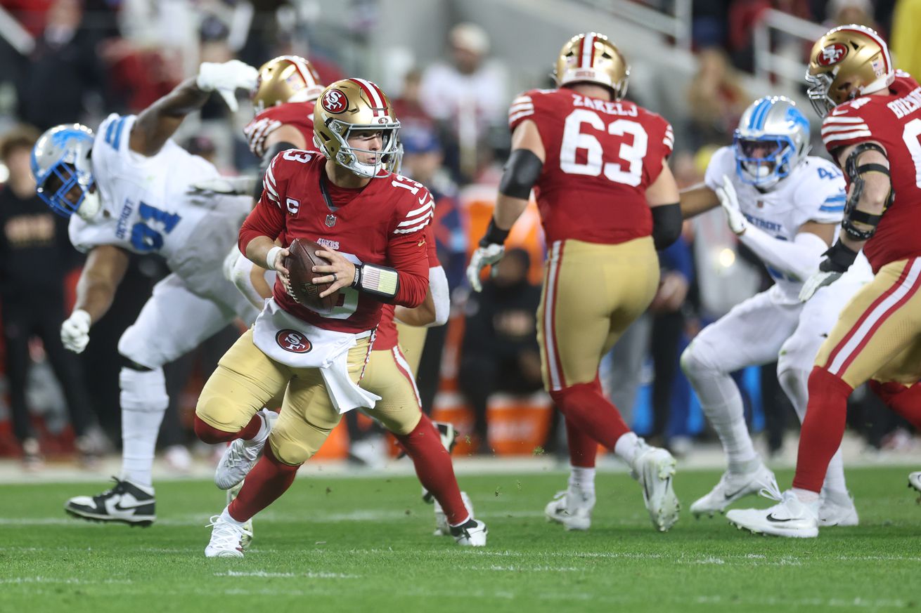 Brock Purdy Detroit Lions v San Francisco 49ers