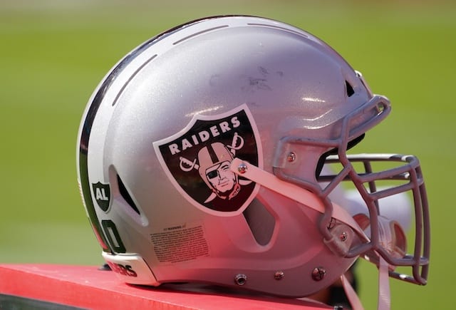 Raiders helmet