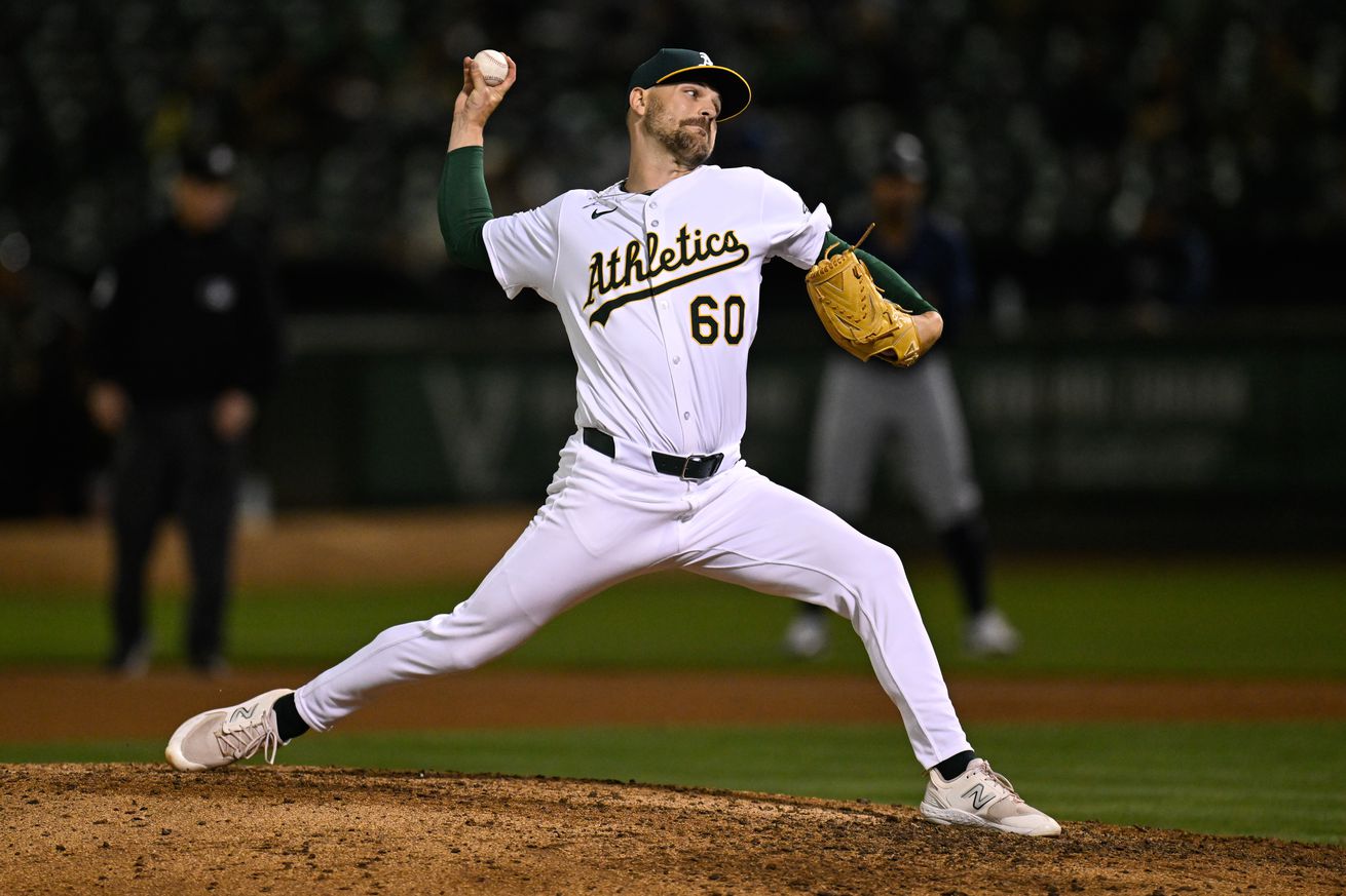 MLB: Seattle Mariners at Oakland Athletics