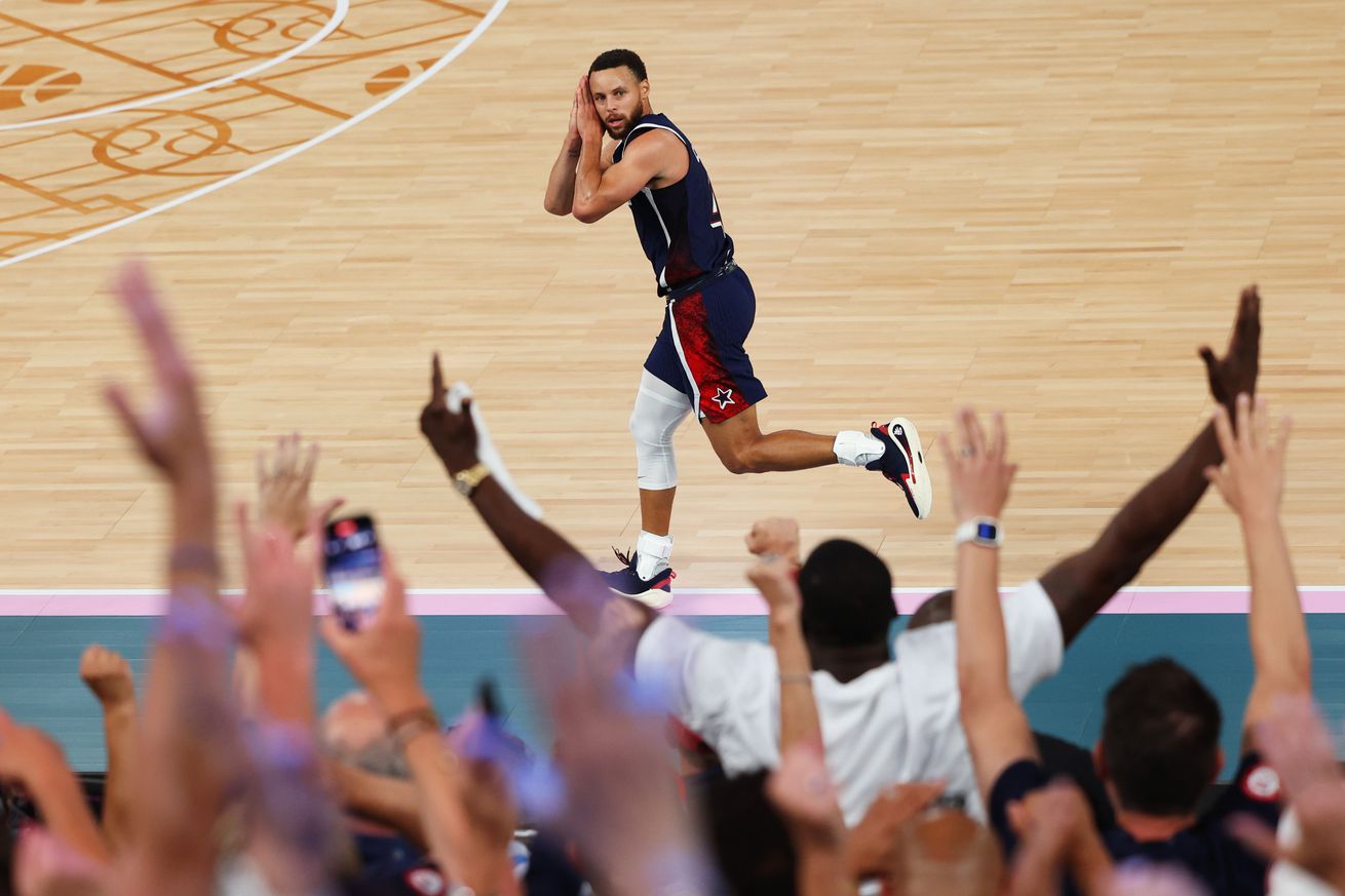 Steph Curry Basketball - Olympic Games Paris 2024: Day 15