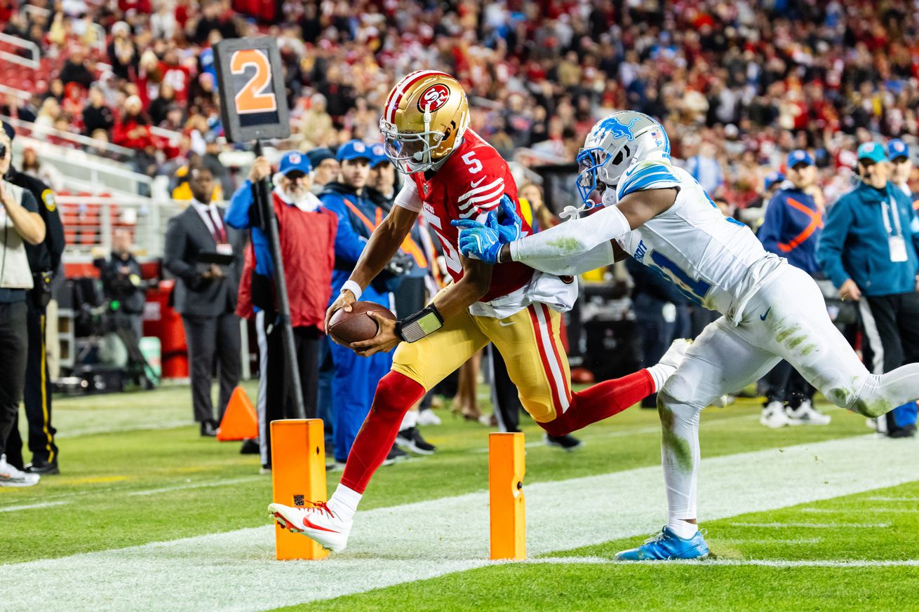 NFL: DEC 30 Lions at 49ers