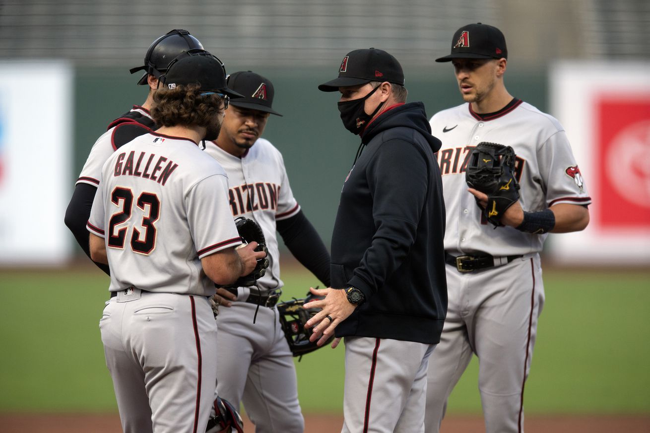 MLB: Arizona Diamondbacks at San Francisco Giants