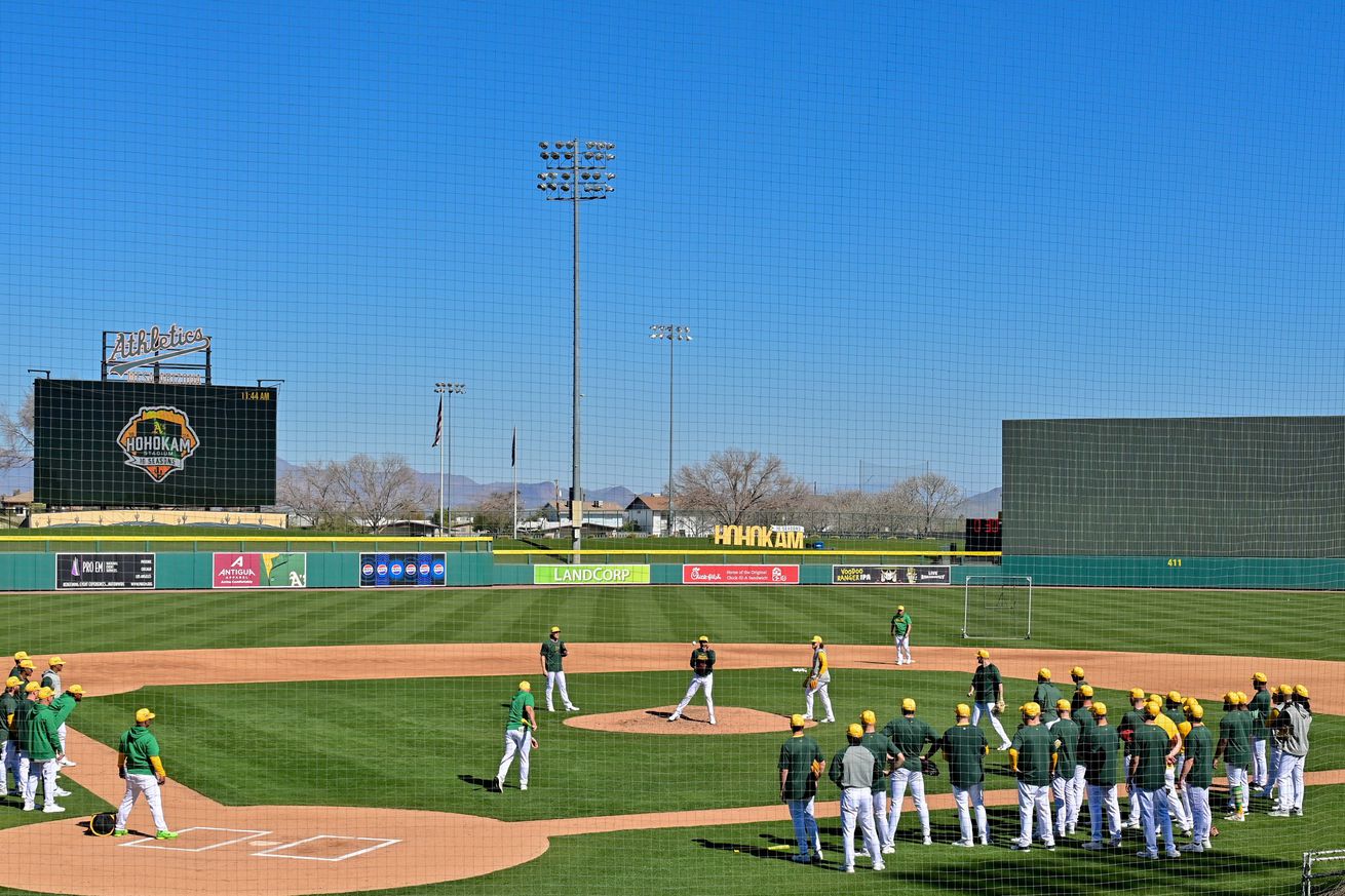 MLB: Oakland A’s-Workouts