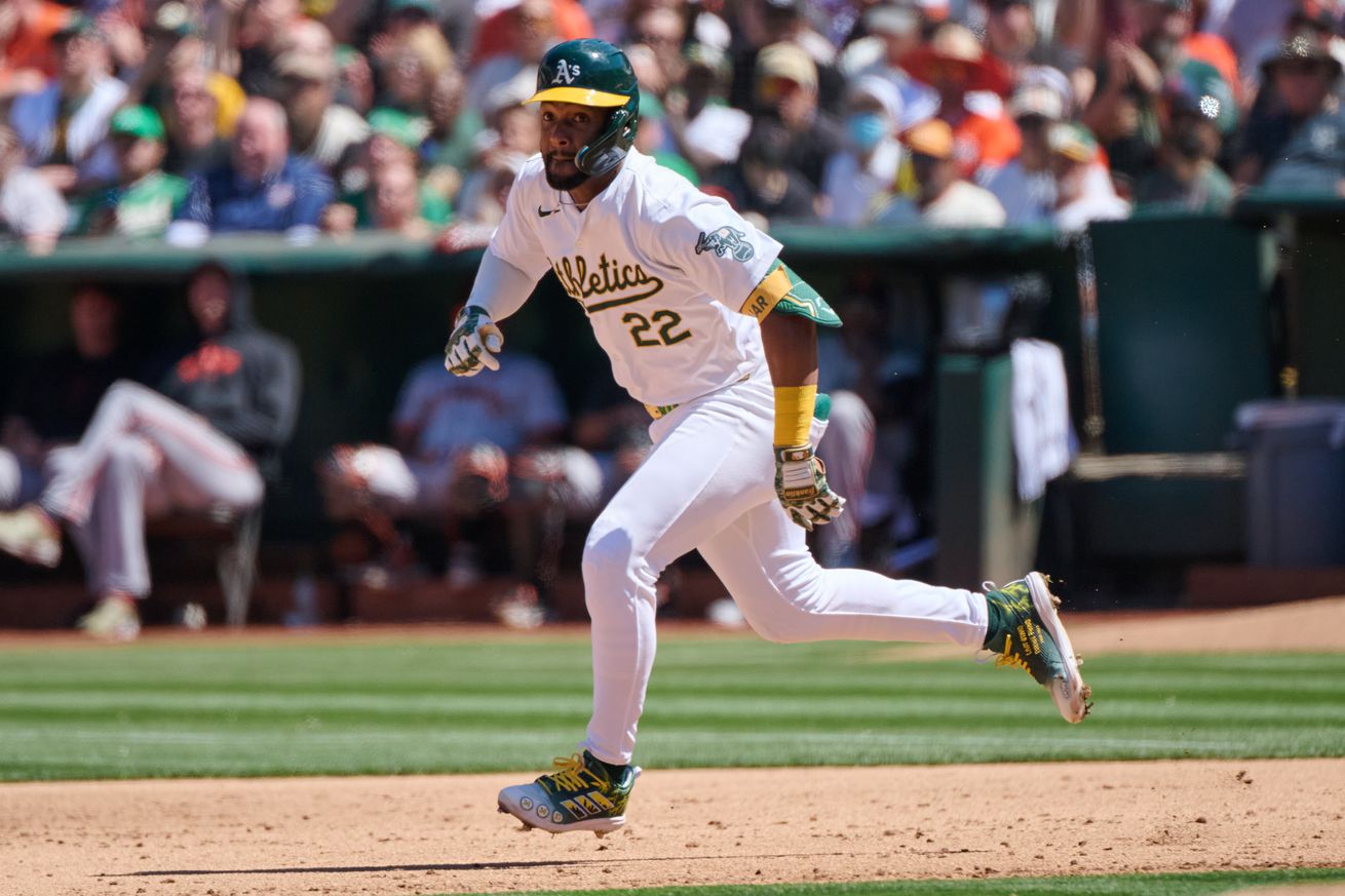 MLB: San Francisco Giants at Oakland Athletics