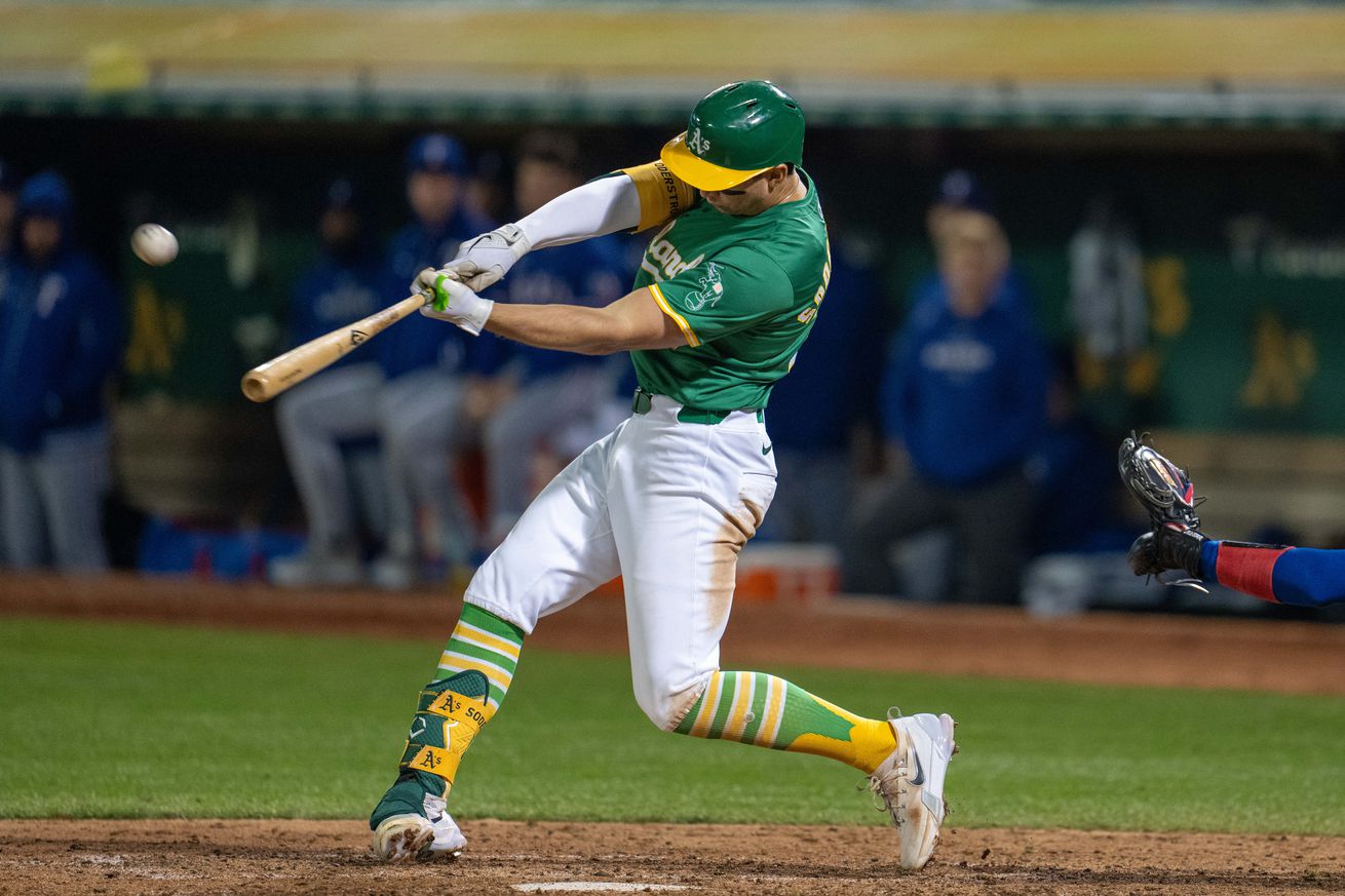 MLB: Texas Rangers at Oakland Athletics