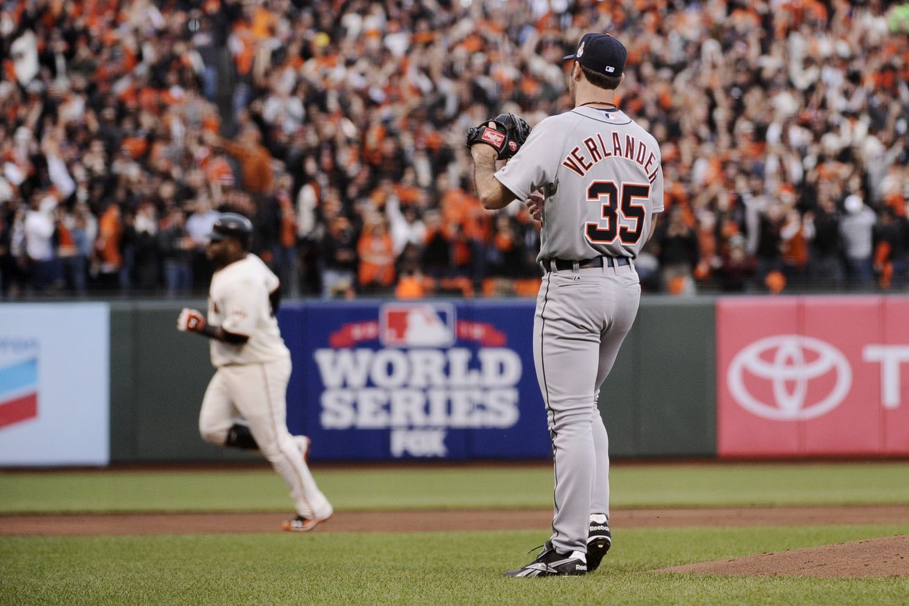 MLB: World Series-Detroit Tigers at San Francisco Giants