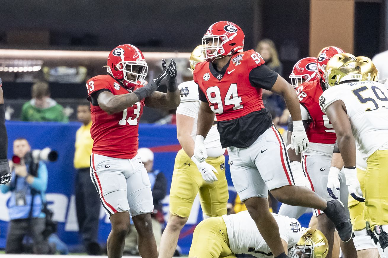 91st Allstate Sugar Bowl - Notre Dame v Georgia