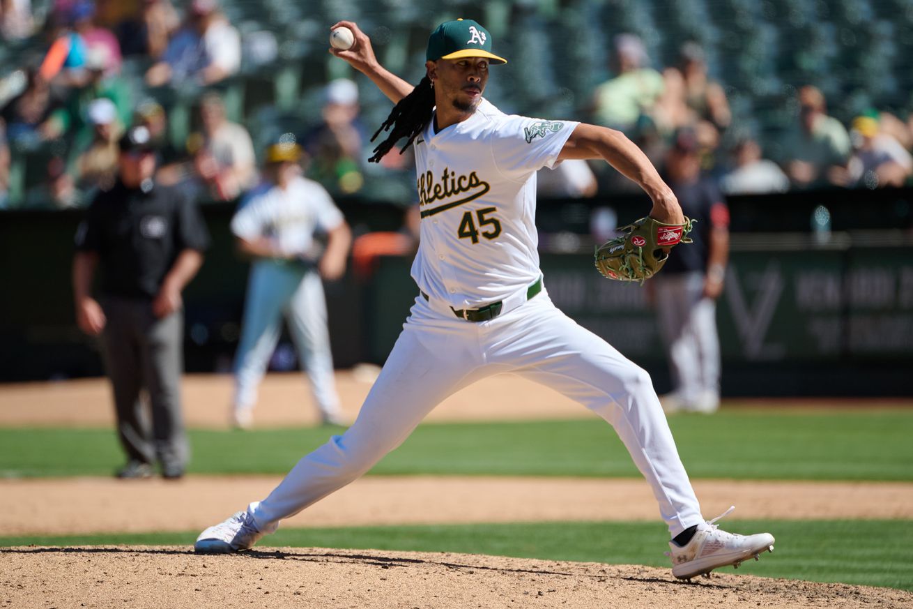 MLB: Detroit Tigers at Oakland Athletics