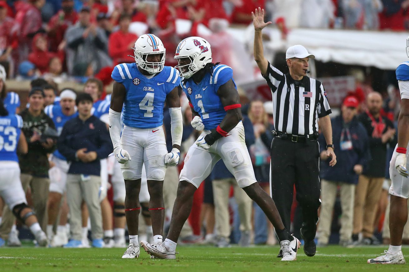 NCAA Football: Georgia at Mississippi