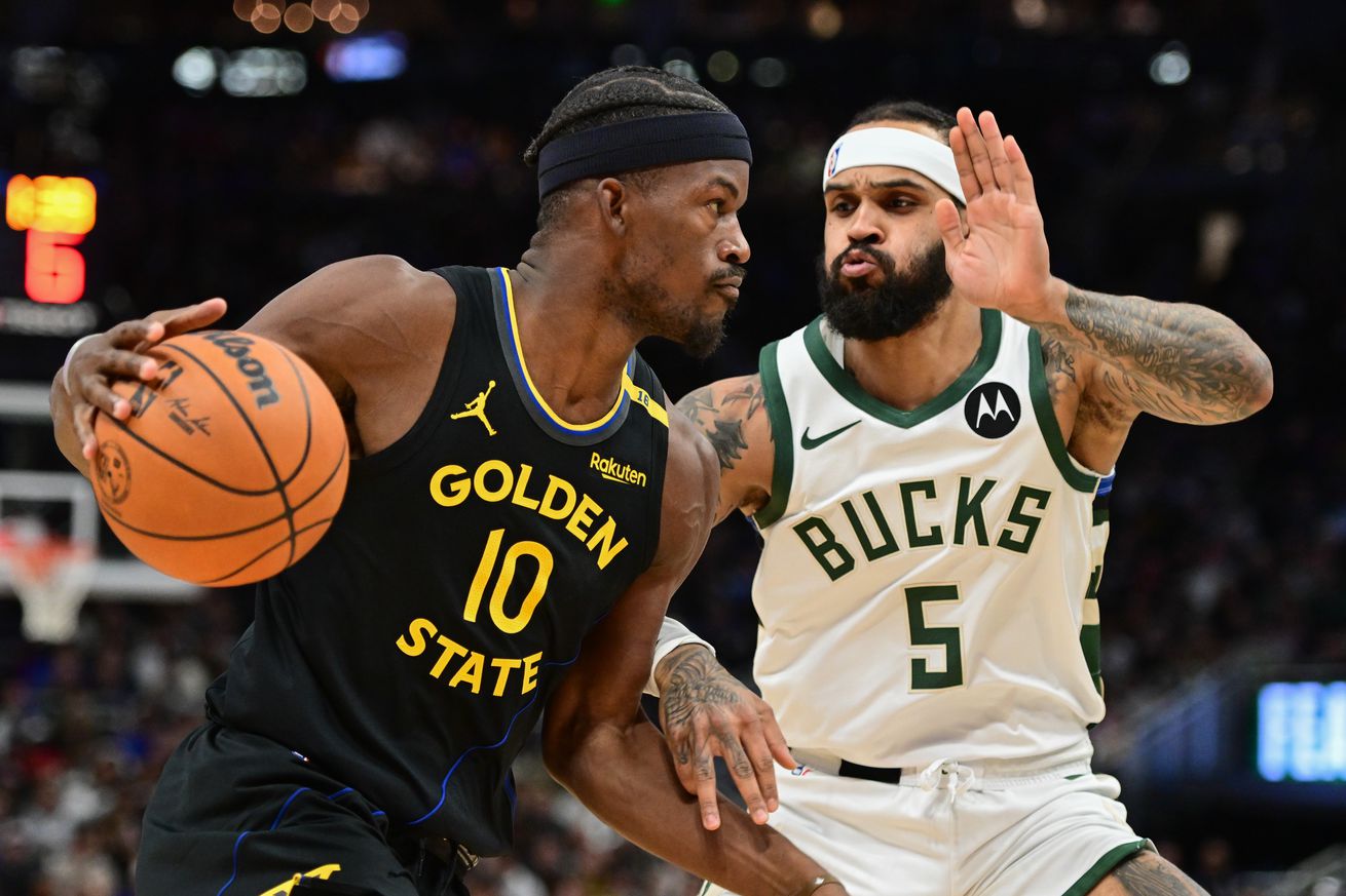 NBA: Golden State Warriors at Milwaukee Bucks