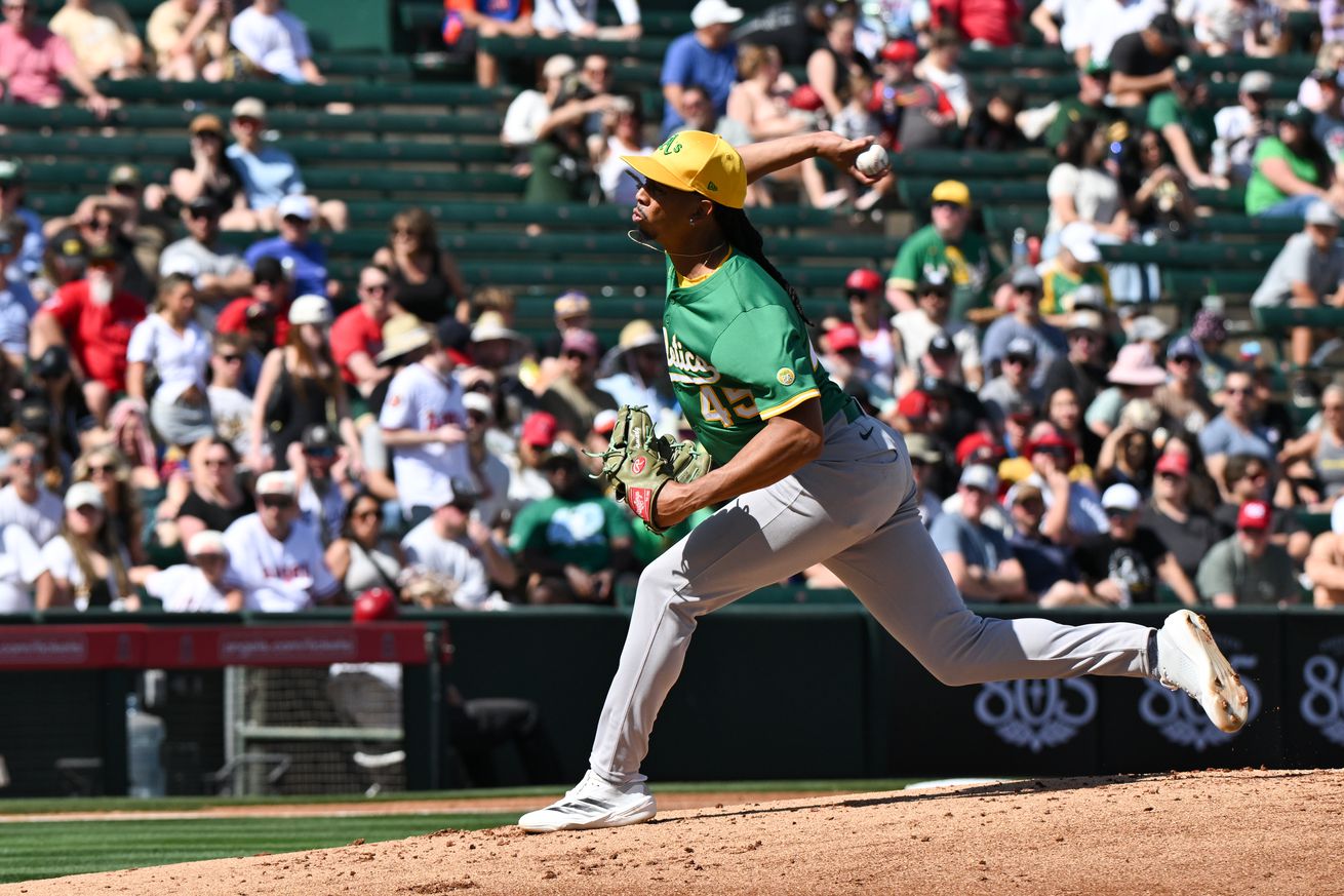 Athletics v. Los Angeles Angels