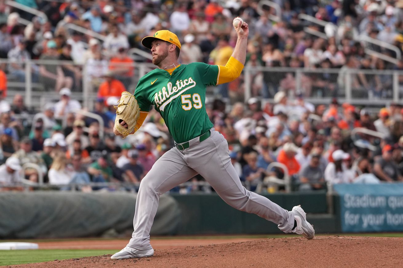 Athletics v San Francisco Giants