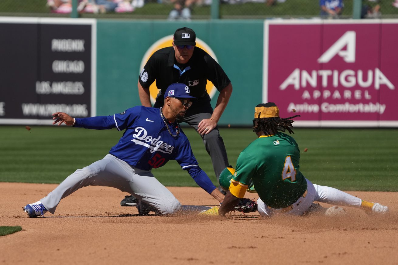 MLB: Spring Training-Los Angeles Dodgers at Oakland Athletics