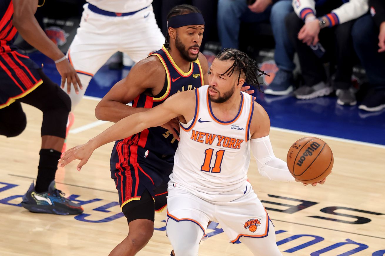 NBA: Golden State Warriors at New York Knicks